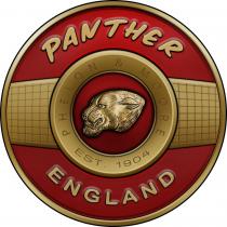 PANTHER ENGLAND PHELON & MOORE EST. 1904