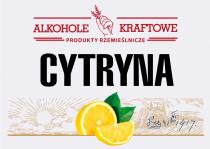 ALKOHOLE KRAFTOWE PRODUKTY RZEMIEŚLNICZE CYTRYNA