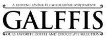 GALFFIS A KEDVENC KÁVÉNK ÉS CSOKOLÁDÉNK GYÜJTEMÉNYE OURS FAVORITE COFFE AND CHOCOLATE SELECTION