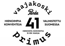 VAAJAKOSKI PANDA PRIMUS HIENOIMPIA KONVEHTEJA VALMISTETTU SUOMESSA 41 HIENOINTA KONVEHTIA 10 ERI MAKUA