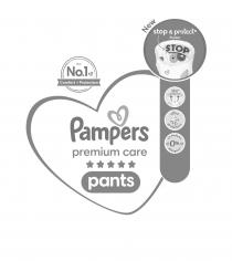 PAMPERS PREMIUM CARE PANTS NEW STOP & PROTECT POCKET