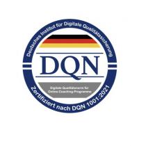 Deutsches Institut für Digitale Qualitätssicherung DQN Digitale Qualitätsnorm für Online-Coaching-Programme Zertifiziert nach DQN 1001:2021