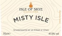 ISLE OF SKYE DISTILLERS MISTY ISLE Grudaireachd air an Eilean a Cheo Bla Bheinn: 929m. 70cle 41.5% vol 600m 800m