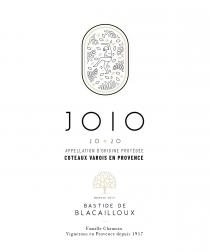 JOIO 2020 APPELLATION D'ORIGINE PROTEGEE COTEAUX VAROIX EN PROVENCE DEPUIS 1917 BASTIDE DE BLACAILLOUX Famille Chamoin Vignerons en Provence depuis 1917