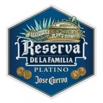 TEQUILA RESERVA DE LA FAMILIA PLATINO JOSE CUERVO