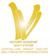 VICTORY-ACADEMY BODY SYSTEM AUFSTELLUNG INSIGHT ANALYSE DES 4 FEINSTOFFKÖRPERSYSTEMS