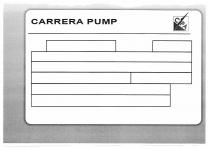 CARRERA PUMP CPA