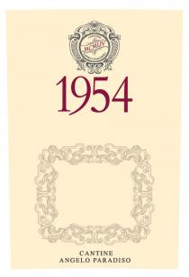 CANTINE ANGELO PARADISO MCMLIV 1954
