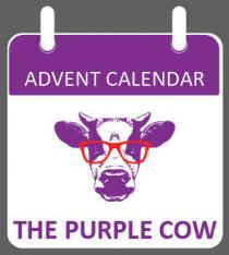 ADVENT CALENDAR THE PURPLE COW