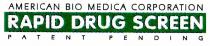 AMERICAN BIO MEDICA CORPORATION RAPID DRUG SCREEN PATENT PENDING