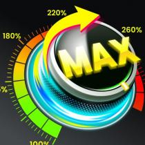 180% 220% 260% MAX