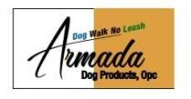 Dog Walk No Leash Armada Dog Products, Opc