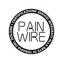PAIN WIRE CERTIFICAZIONE SERVIZI INTEGRATI ALLA RETE DI TERAPIA DEL DOLORE