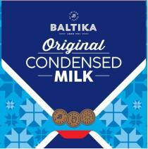 BALTIKA ANNO 1991 Original CONDENSED MILK