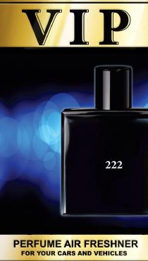 VIP 222 PERFUME AIR FRESHNER FOR YOUR CARS AND VEHICLES
