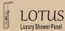 LOTUS Luxury Shower Panel