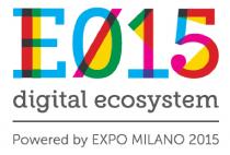 E015 digital ecosystem Powered by EXPO MILANO 2015