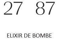 27 87 ELIXIR DE BOMBE