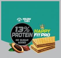 HAPPY FIT PRO 13% PROTEIN NO SUGAR ADDED