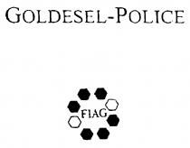 GOLDESEL-POLICE FIAG