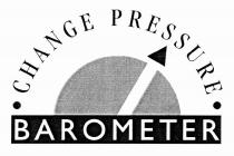 CHANGE PRESSURE BAROMETER