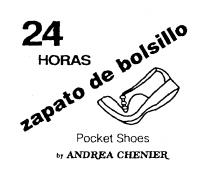24 HORAS zapato de bolsillo Pocket Shoes by ANDREA CHENIER