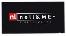 nl nell & ME · GIRL AND WOMAN