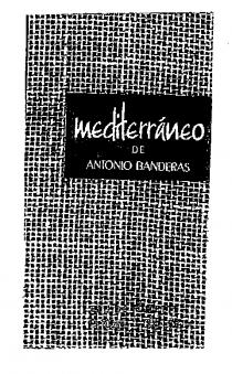 mediterráneo DE ANTONIO BANDERAS