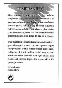TEMPRANILLO