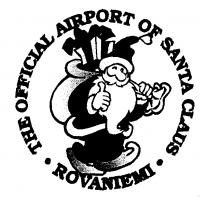 THE OFFICIAL AIRPORT OF SANTA CLAUS . ROVANIEMI .