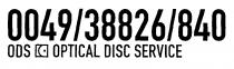 0049/38826/840 ODS OPTICAL DISC SERVICE