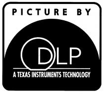 PICTURE BY DLP A TEXAS INSTRUMENTS TECHNOLOGY