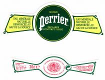 EAU MINÉRALE NATURELLE RENFORCÉE AU GAZ DE LA SOURCE perrier