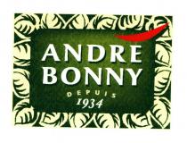 ANDRE BONNY DEPUIS 1934