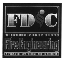 FD'C FIRE DEPARTMENT INSTRUCTORS CONFERENCE FIRE ENGINEERING