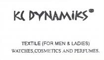 KC DYNAMIKS TEXTILE (FOR MEN & LADIES) WATCHES, COSMETICS AND PERFUMES