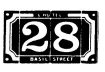 L HOTEL 28 BASIL STREET