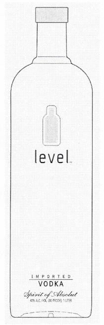 level IMPORTED VODKA Spirit of Absolut 40% ALC./VOL. (80 PROOF) 1 LITER