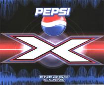 PEPSI X ENERGY COLA