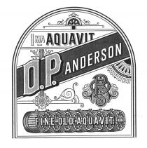 MA AQUAVIT O.P. ANDERSON FINE OLD AQUAVIT