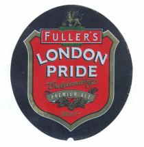 FULLER'S LONDON PRIDE Outstanding PREMIUM ALE