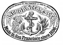 ANCHOR STEAM BEER Made in San Francisco since 1896