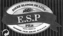 E.S.P BIERE BLONDE DE LUXE PILS EASTENDERS . CALAIS . 62100 (010 - 33) 3 21 34 53 23