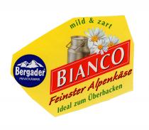 Bergader PRIVATKÄSEREI mild & zart BIANCO Feinster Alpenkäse Ideal zum Überbacken