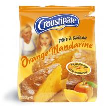 CroustiPâte Pâte à Gâteau Orange Mandarine au jus d'orange et de mandarine