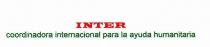 INTER coordinadora internacional para la ayuda humanitaria