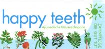 happy teeth Ayurvedische Krüterzahnpasta ZAHNPFLEGE DIE GUT TUT