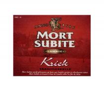 ANNO 1686 MORT SUBITE LAMBIC Kriek TRADITIONNELLE