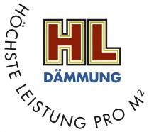 HL DÄMMUNG HÖCHSTE LEISTUNG PRO M²