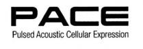 PACE Pulsed Acoustic Cellular Expression